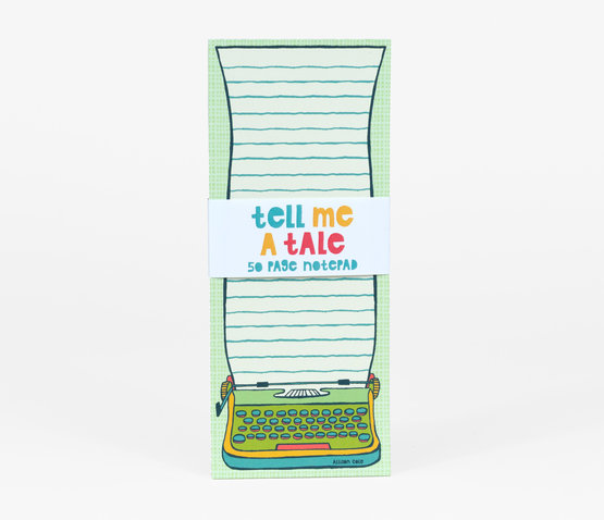 {Allison Cole} Tell Me a Tale Notepad