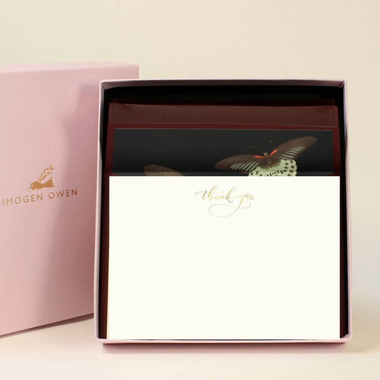{Imogen Owen} Butterfly Luxury Writing Set