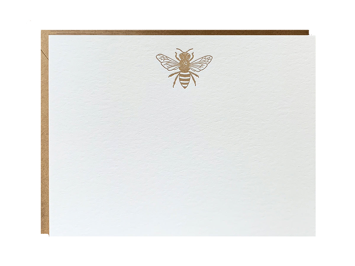 Honey Bee Flat Stationery