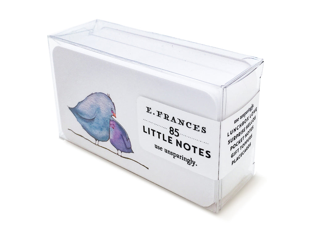 {E. Frances Paper} 85 Little Notes :: Birdie Love