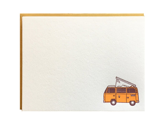 Camper Van Flat Stationery