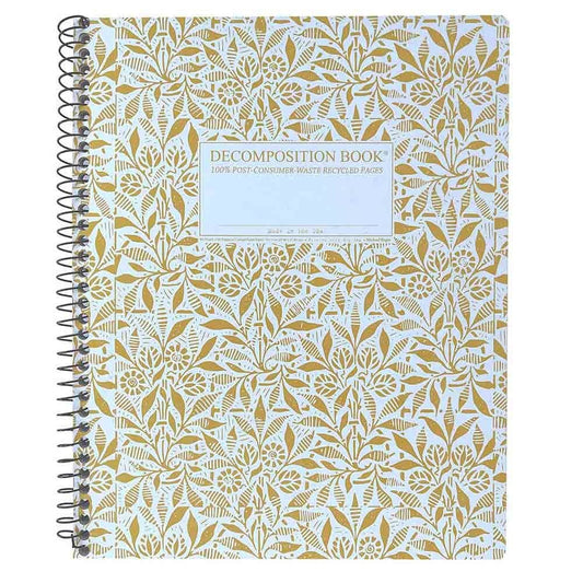 Decomposition Extra Large Spiral Notebook (Lined) - Fields of Plenty