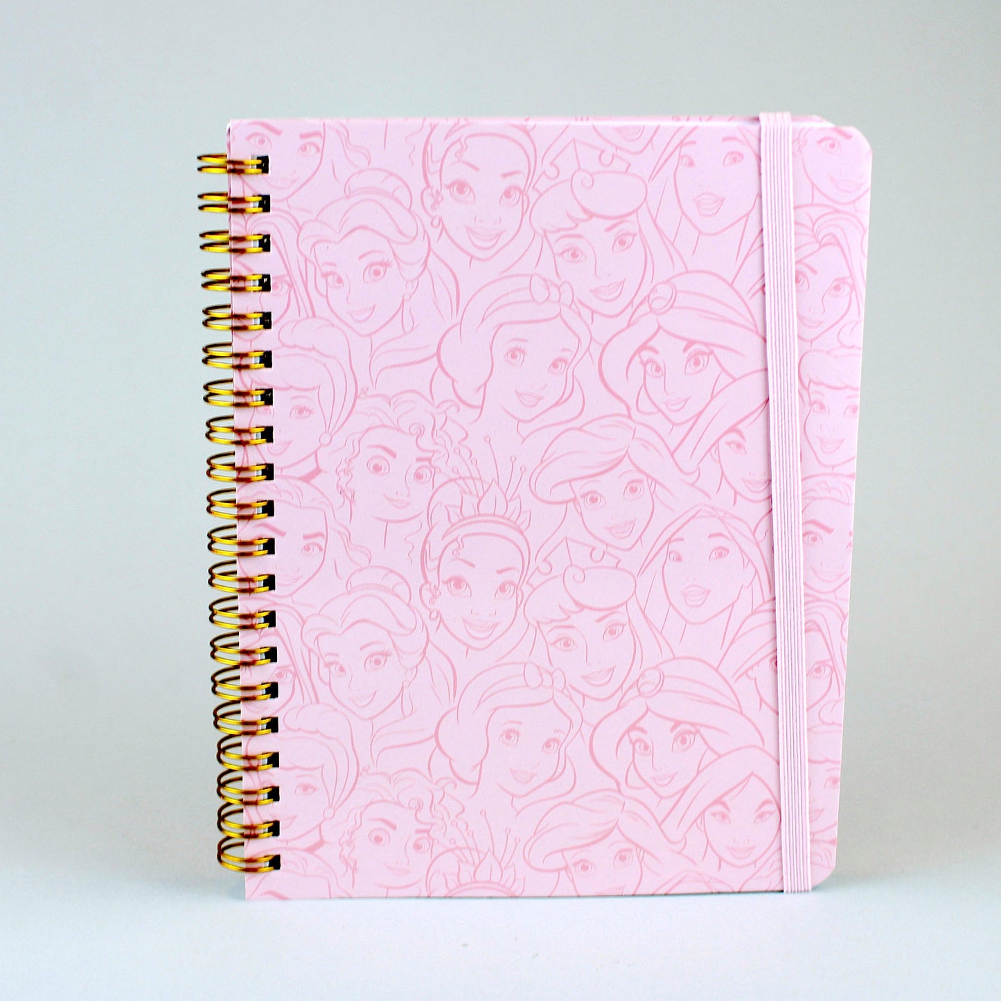 Princess Sketch Portraits (Disney) AOP Pattern Vintage Style Notebook