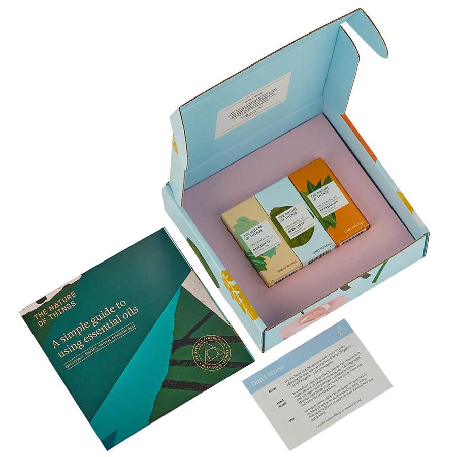 Don't Stress Gift Set - Patchouli, Bergamot & Petitgrain Oils