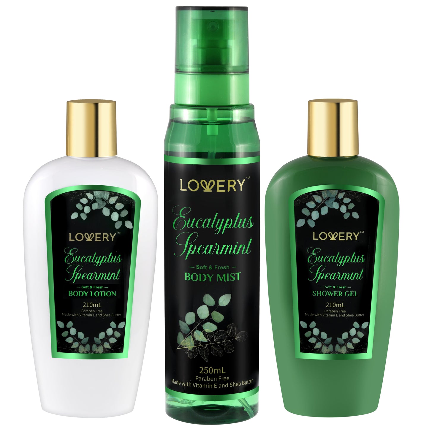 Eucalyptus Bath Kit - 3Pc Travel Set