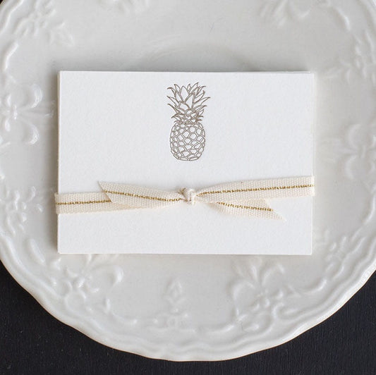 Pineapple Petite Cards - Pack of 10