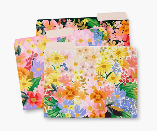 {Rifle Paper Co.} Assorted File Folders :: Marguerite :: Set of 6