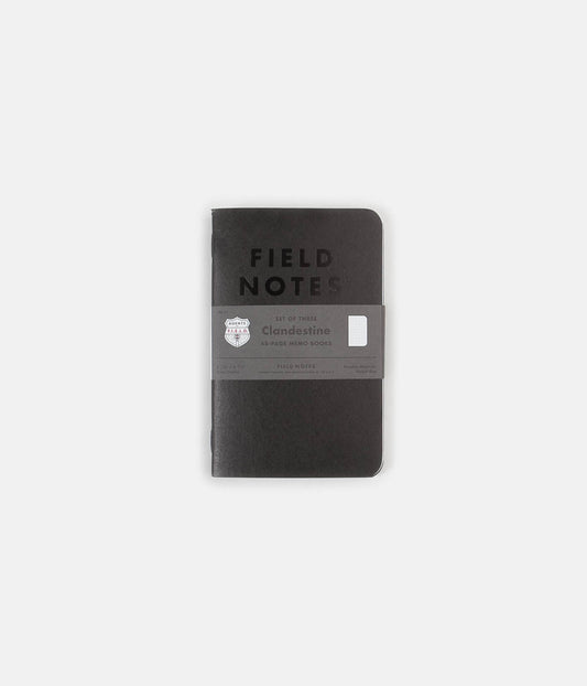 Field Notes Clandestine Notebooks - 3 Pack
