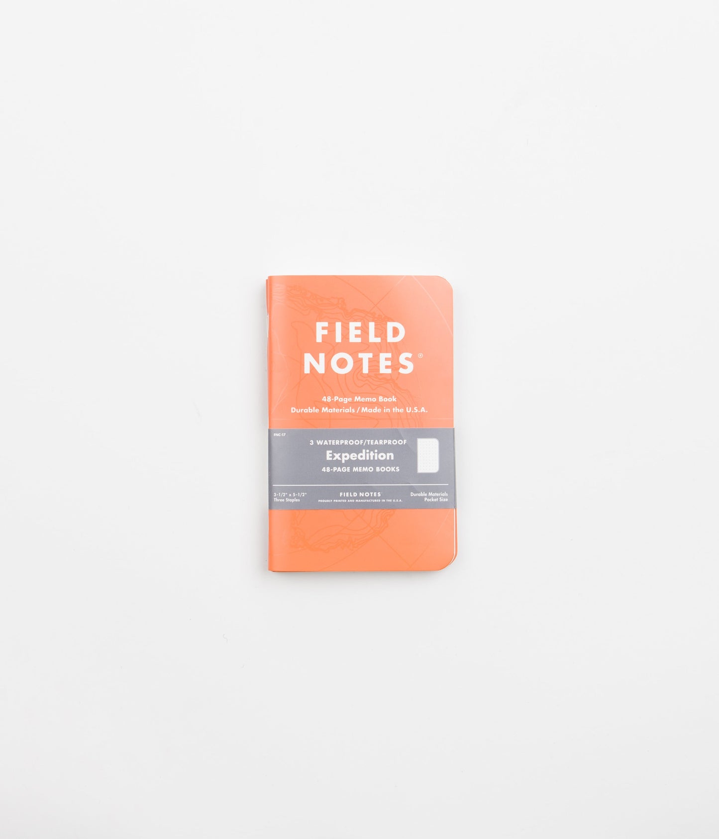Field Notes Expedition Memo Books (3 Pack) - Dot Graph Paper