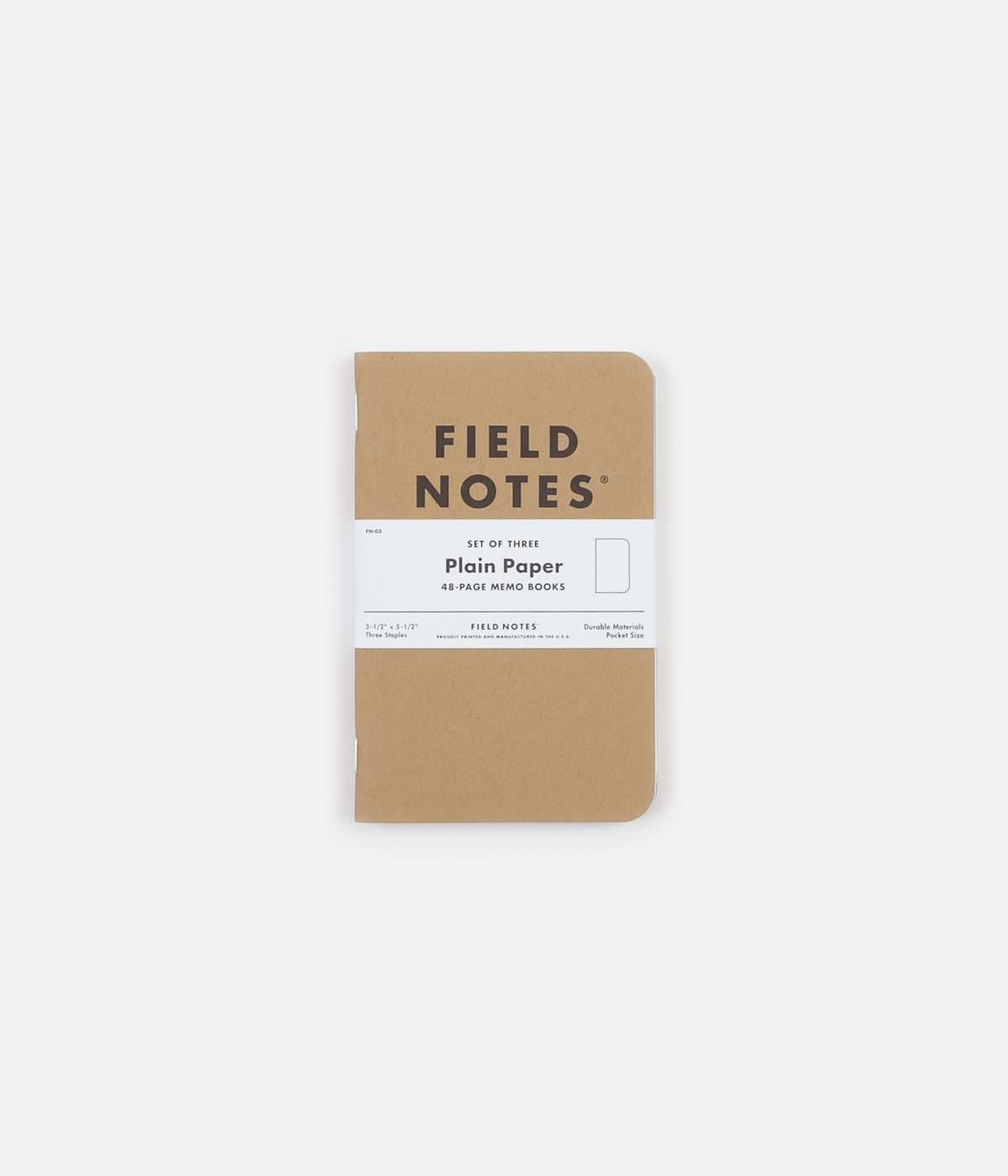 Field Notes Plain Notebooks