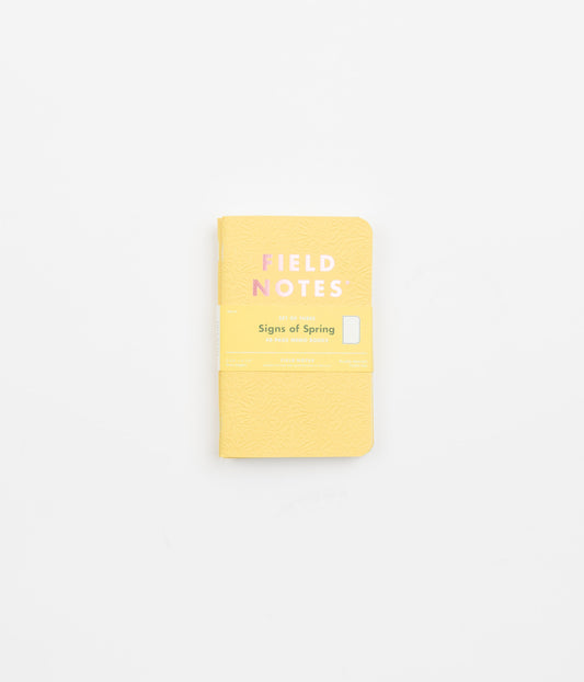 Field Notes Signs of Spring Memo Books (3 Pack) - Dot Graph Paper