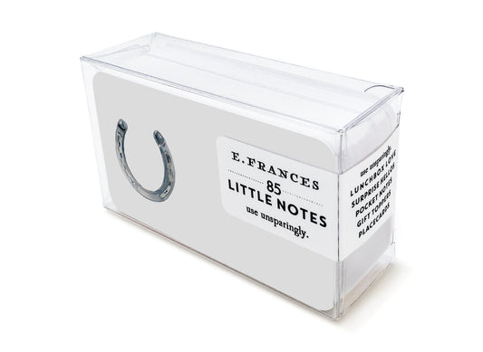 {E. Frances Paper} 85 Little Notes :: Lucky Horseshoe