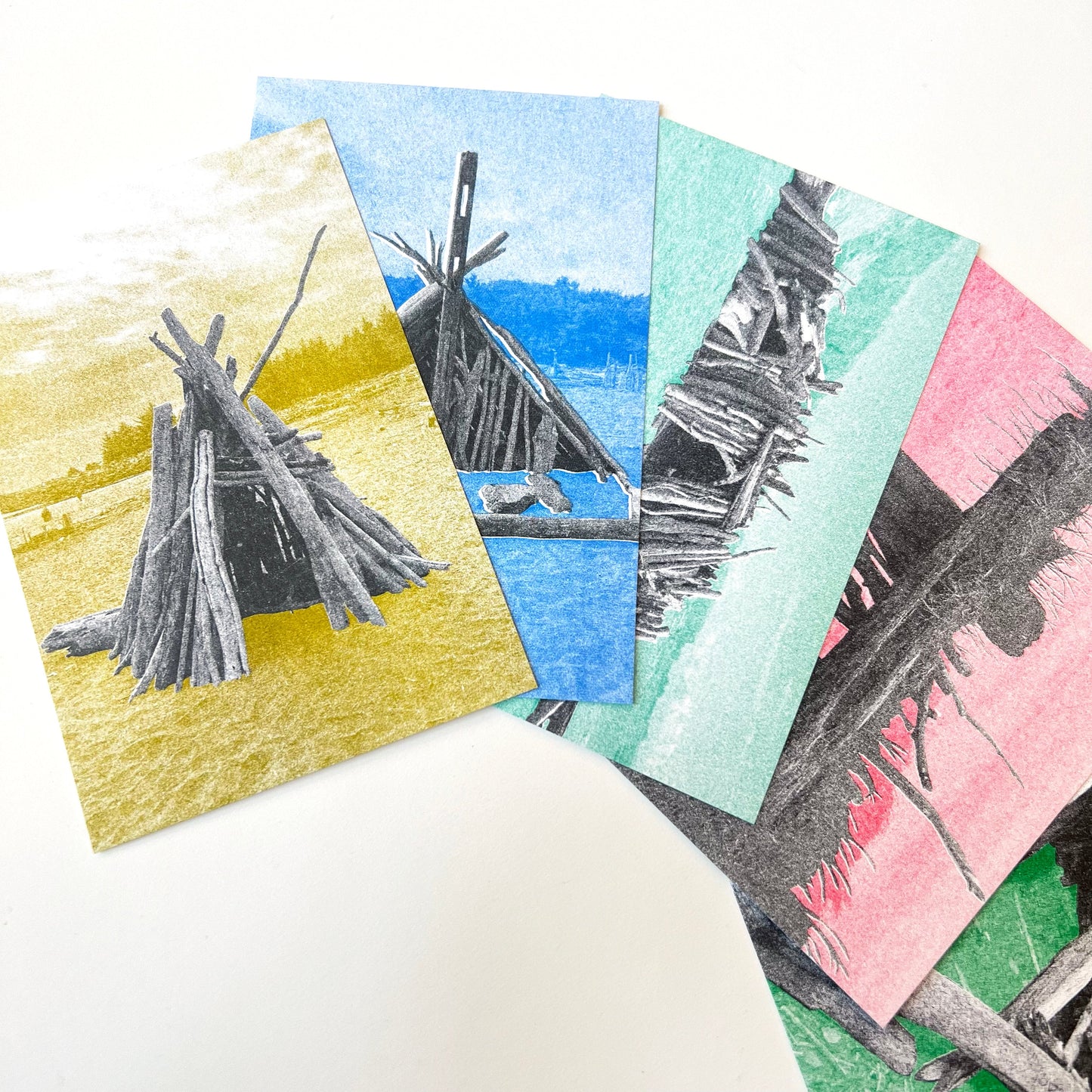 Beach Forts of the North Coast Postcard Set