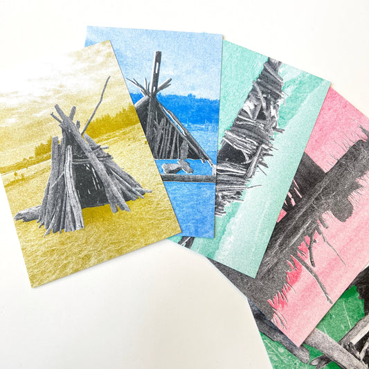 Beach Forts of the North Coast Postcard Set