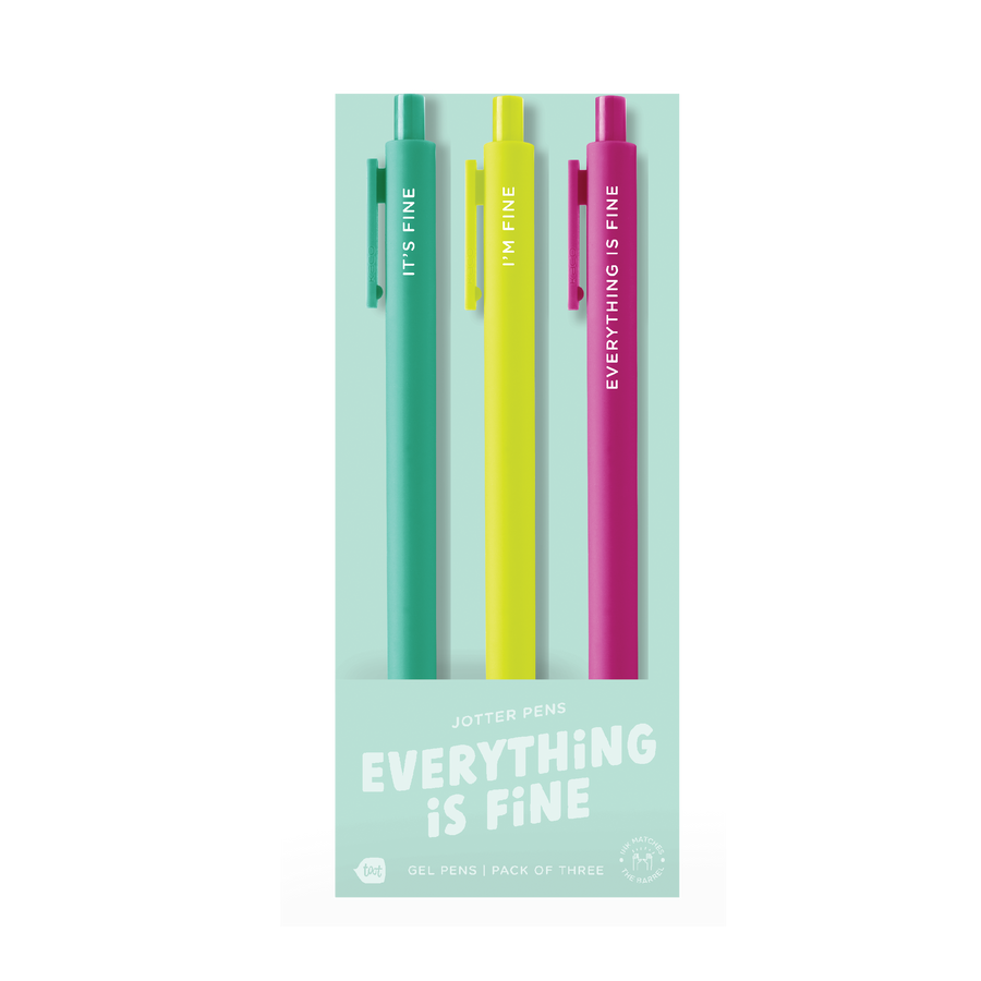 Everything is Fine Pen Set