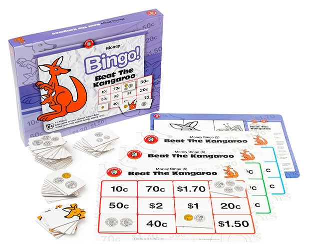 Edvantage - Beat the Kangaroo Bingo (Aussie Dollar)