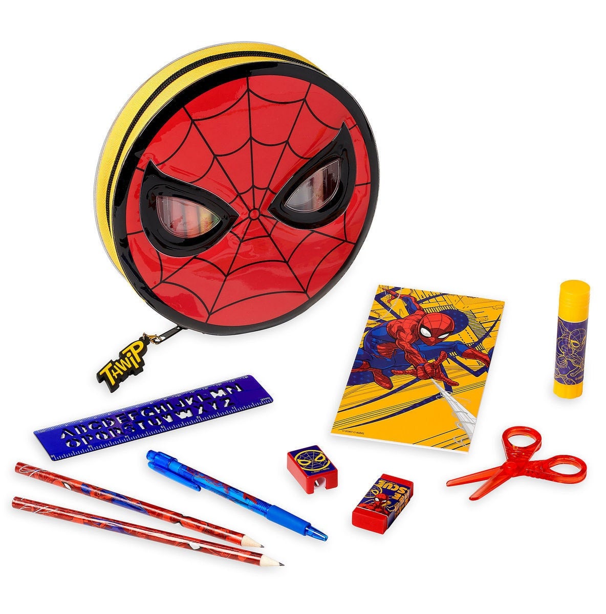 Marvel SpiderMan 30-Piece Zip Up Stationery Kit