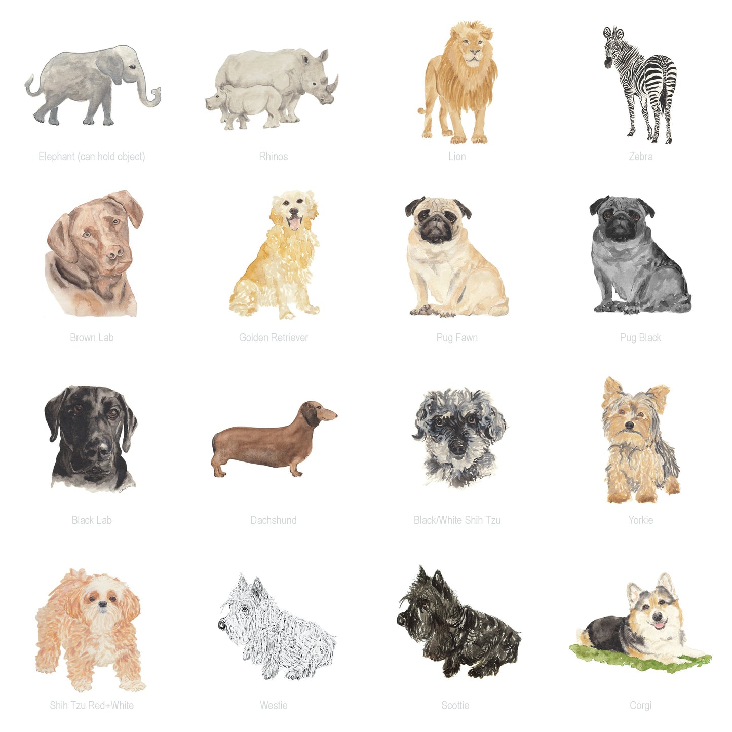 Gift Tags - Set of 10