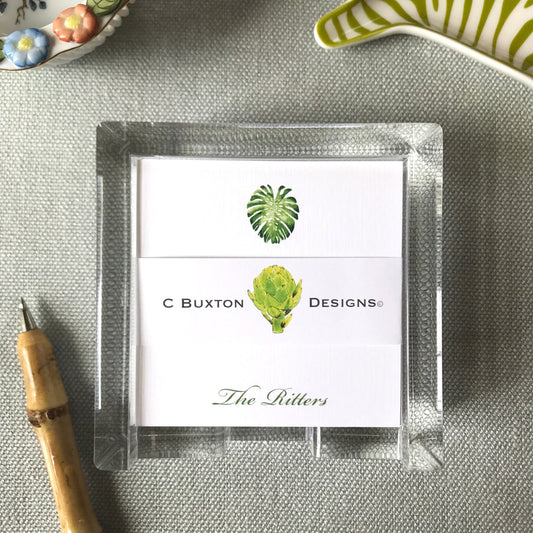 Tiny Notes/Gift Tags with Acrylic Holder
