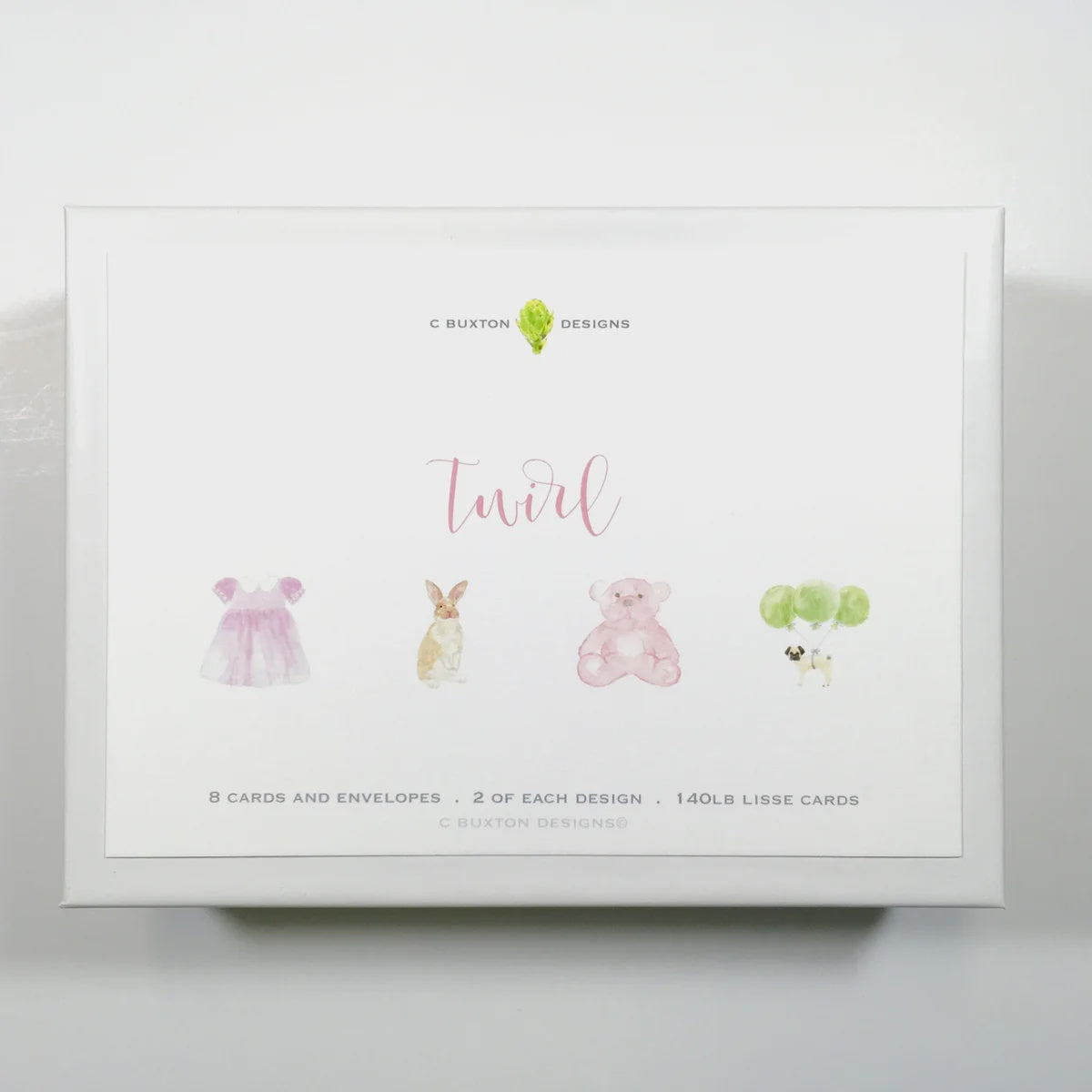 Twirl Boxed Card Set