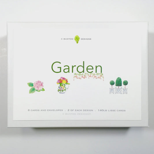 Boxed Card Set  - Garden, set/8
