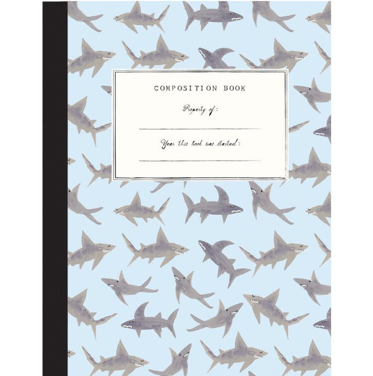 {Mr. Boddington's Studio} Composition Book :: Sharks