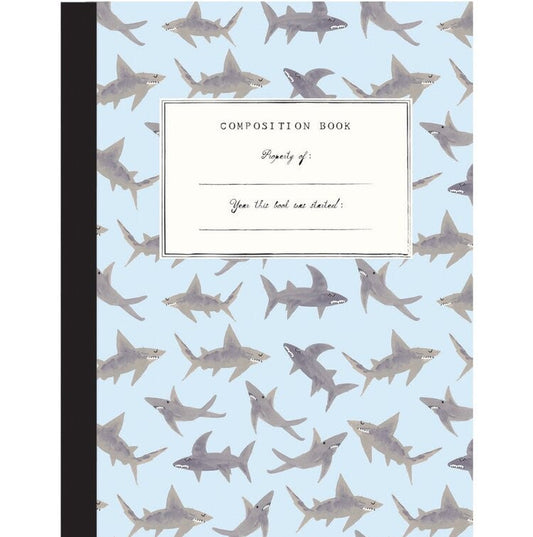 {Mr. Boddington's Studio} Composition Book :: Sharks