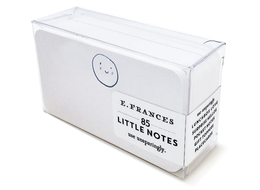 {E. Frances Paper} 85 Little Notes :: Smiley