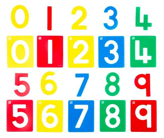 Edvantage - Numbers Stencil Set - Small