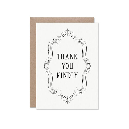 {Missive} Boxed Notecards :: Thank You Kindly :: Set of 6